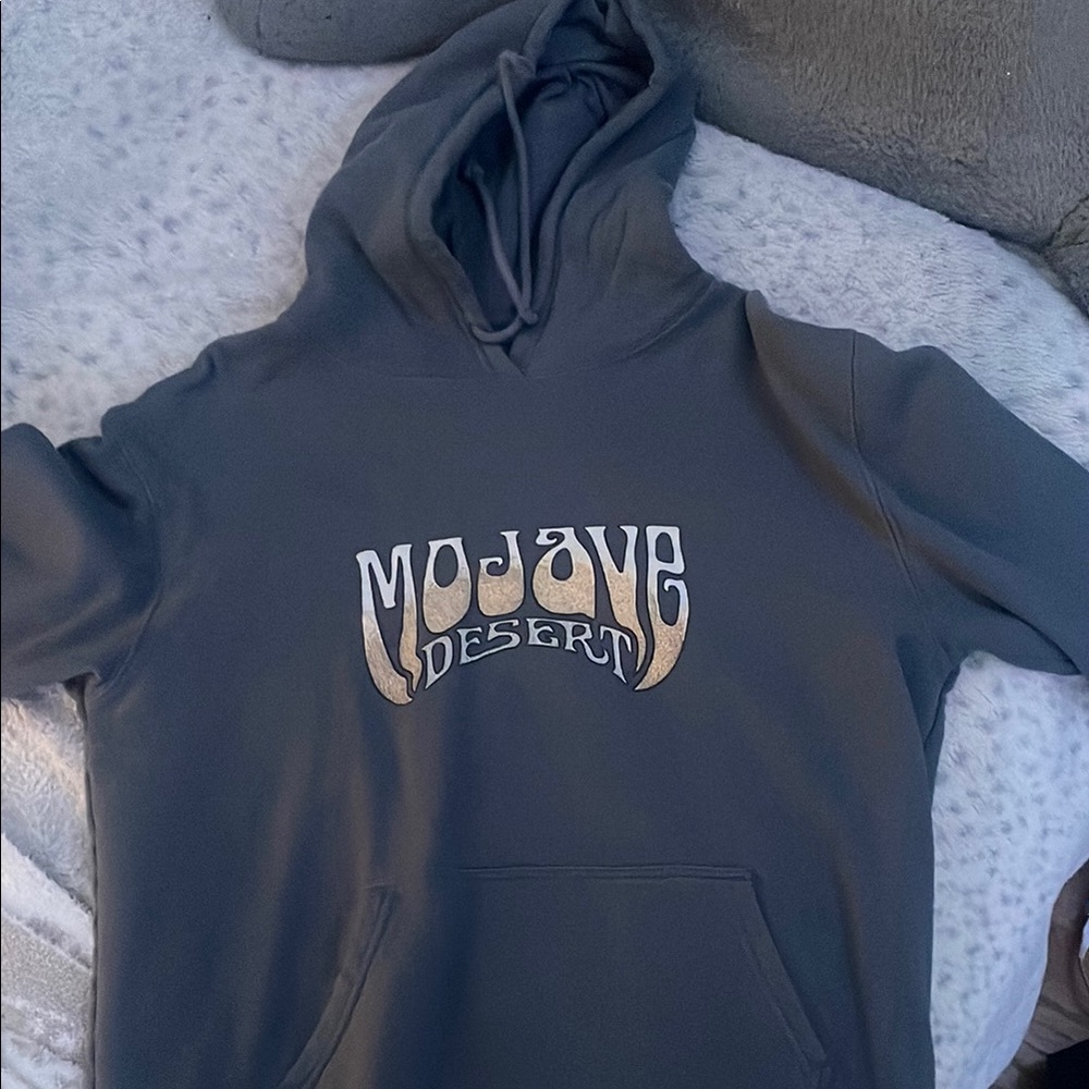 Gray Mojave Desert Hoodie